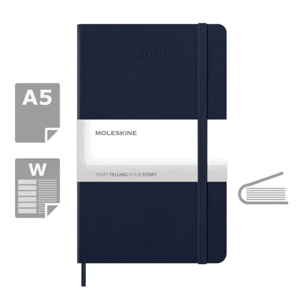  MOLESKINE diary A5 dark blue