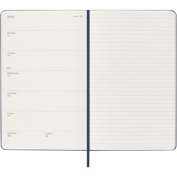  MOLESKINE diary A5 dark blue