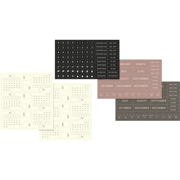 MOLESKINE UNDATED planer A5 Crna