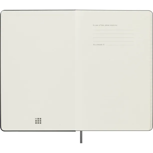 MOLESKINE UNDATED planer A5 Crna