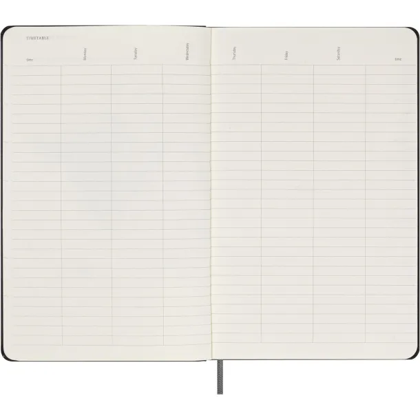 MOLESKINE UNDATED planner A5 Crna