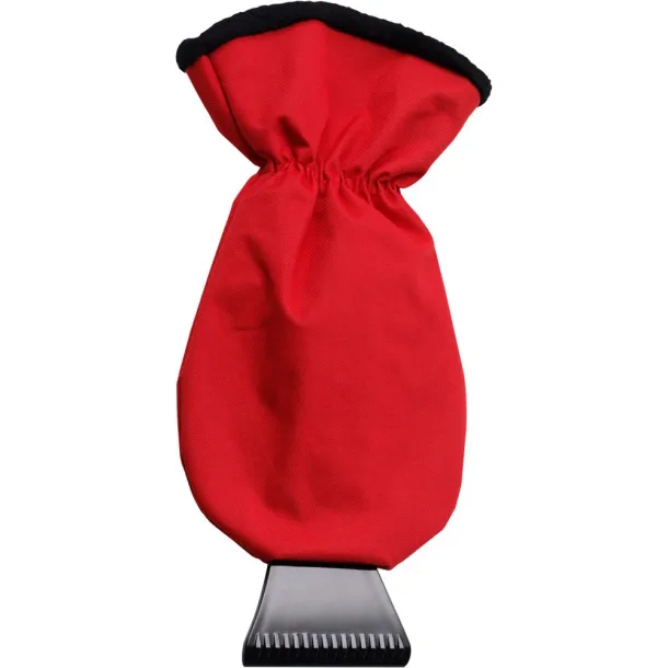  Ice scraper in glove Crvena