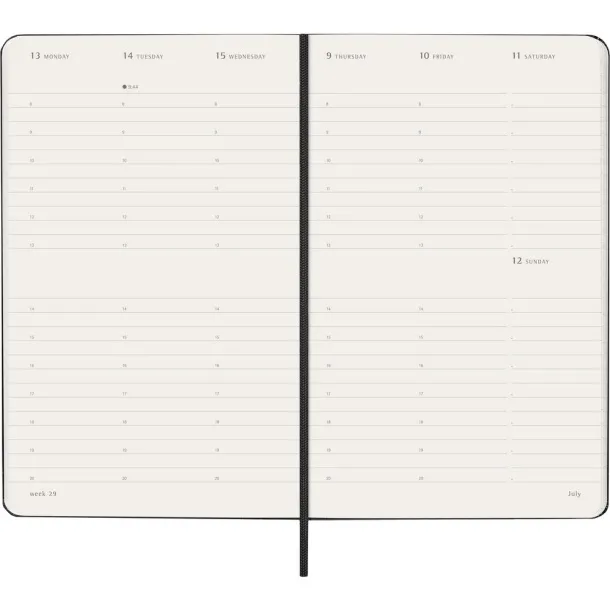  MOLESKINE diary A5 Crna