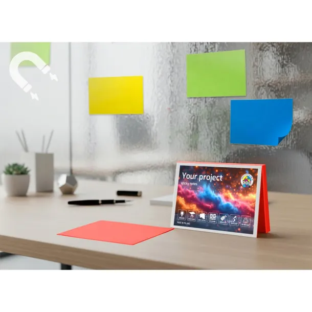 Rolly Electrostatic sticky notes Crvena