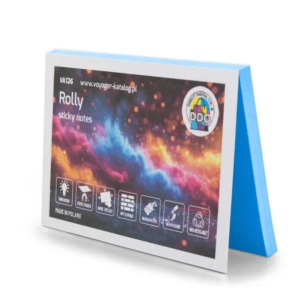 Rolly Elektrostatične samoljepljive bilješke Plava