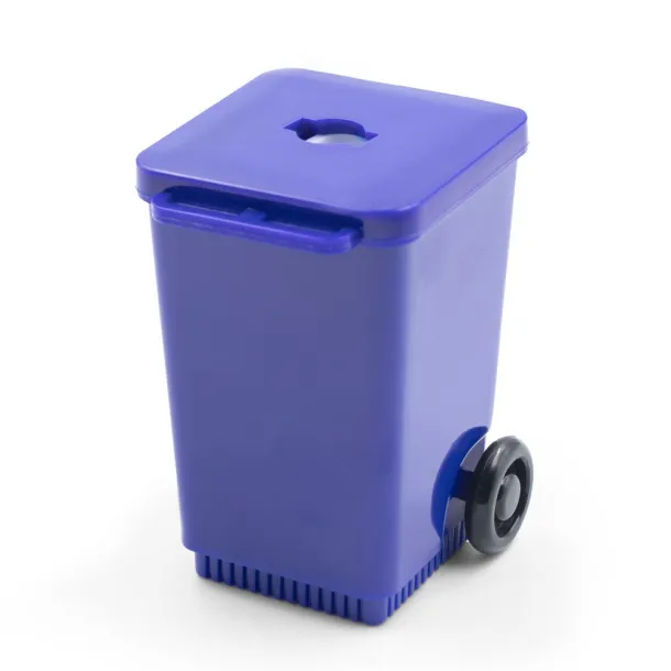  Pencil sharpener "trash can" navy blue