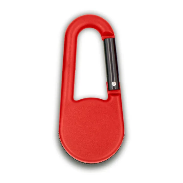  Compass with carabiner Crvena