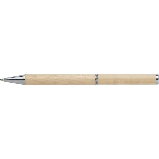  Wooden ball pen brown