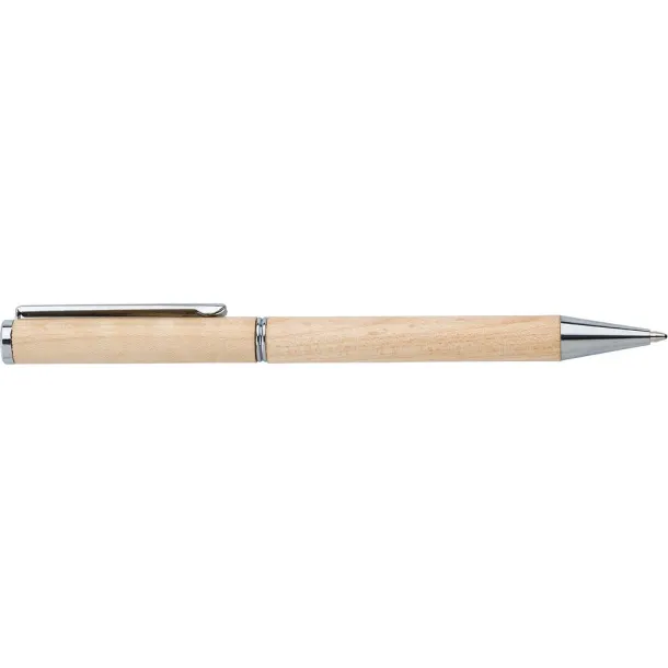  Wooden ball pen brown