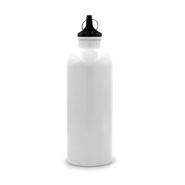 Brenda Sports bottle 500 ml with carabiner clip Bijela