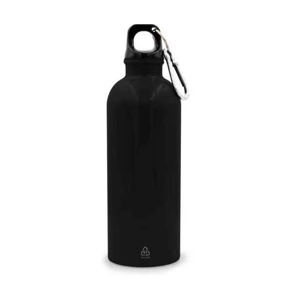 Brenda Sportska boca s karabinerom, 500 ml Crna