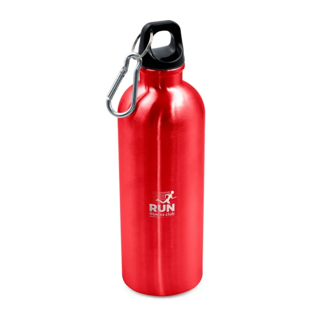 Brenda Sportska boca s karabinerom, 500 ml Crvena