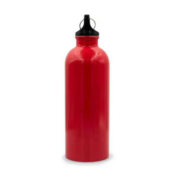 Brenda Sports bottle 500 ml with carabiner clip Crvena