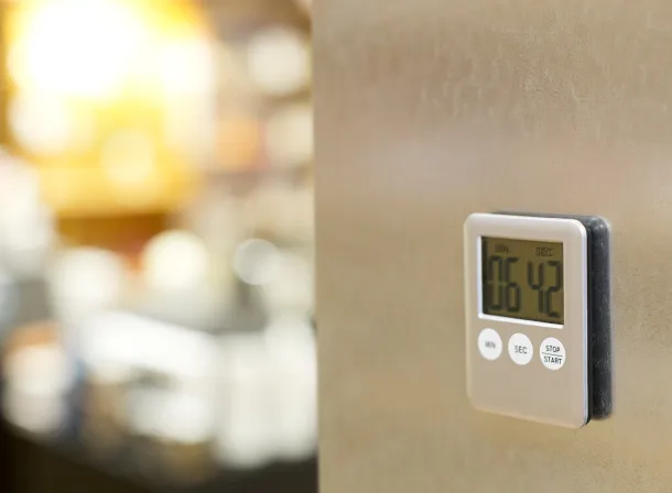  Kitchen timer with magnet silver
