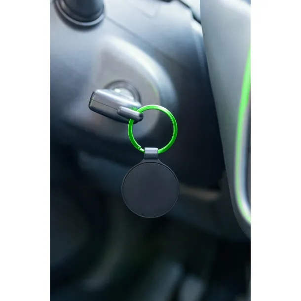 Ando Round keyring light green