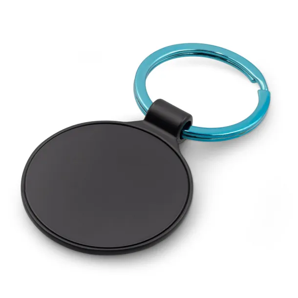 Ando Round keyring light blue