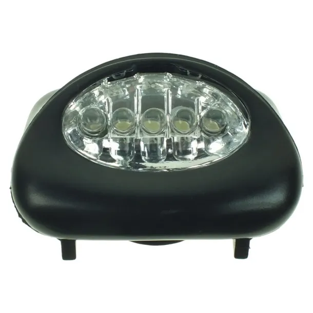  Naglavna svjetiljka, 5 LED Crna