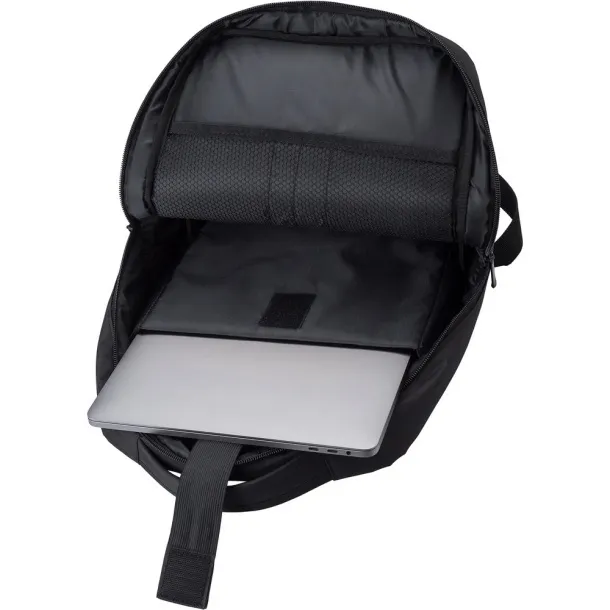  RPET laptop backpack 16" Crna