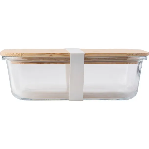  Glass lunch box 900 ml brown