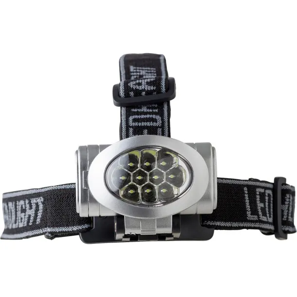  Svjetiljka za glavu 8 LED Srebrna