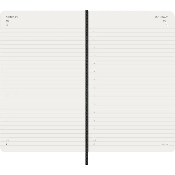  MOLESKINE diary Crna