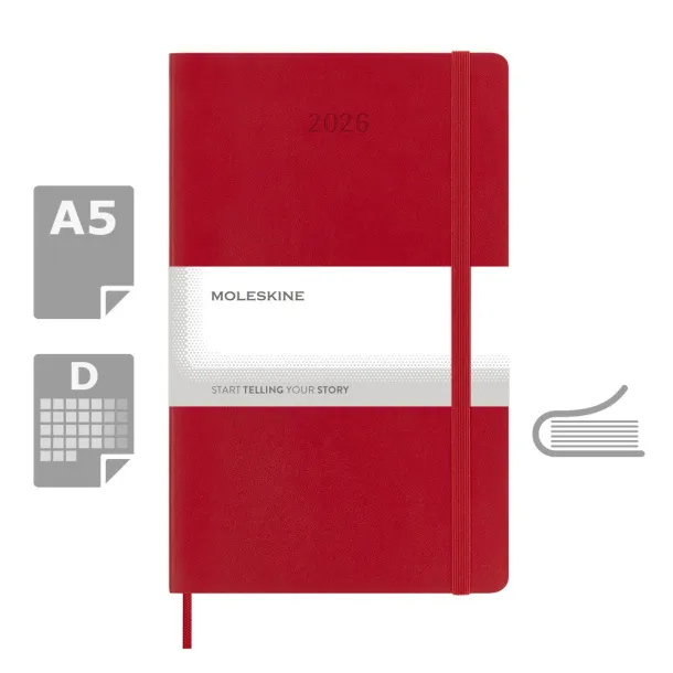  MOLESKINE rokovnik Crvena