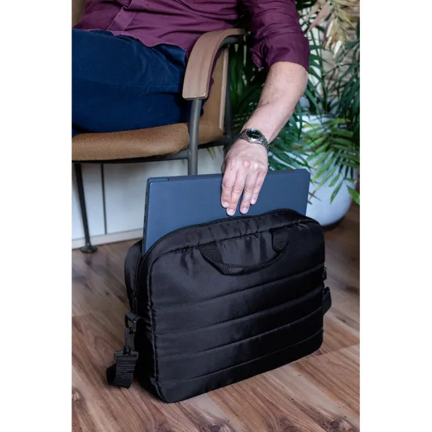 Aubri Laptop bag 15,6" Crna