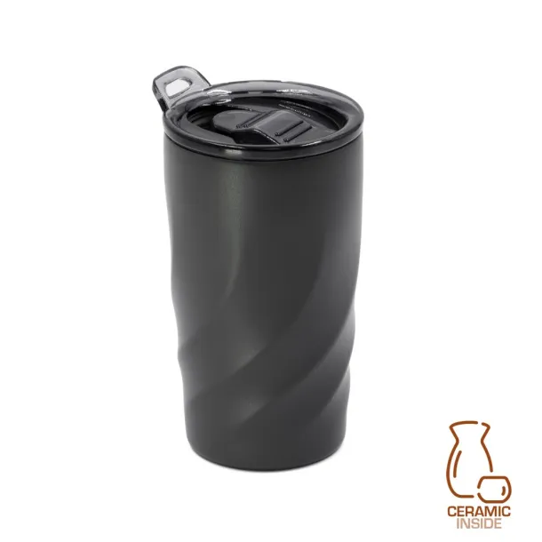  BrandCharger Vortex Calix Ceramica putna šalica, 400 ml graphite