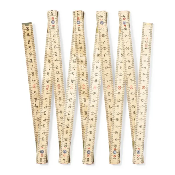  Wooden folding meter 2m wood