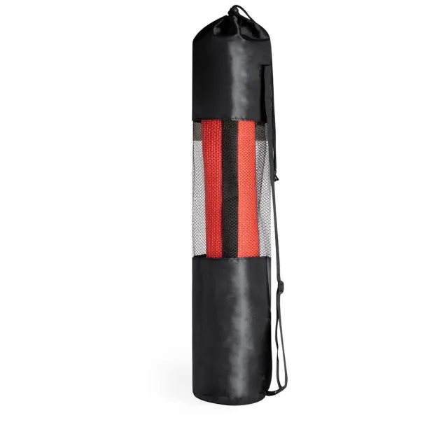  Exercise mat with pouch Crvena