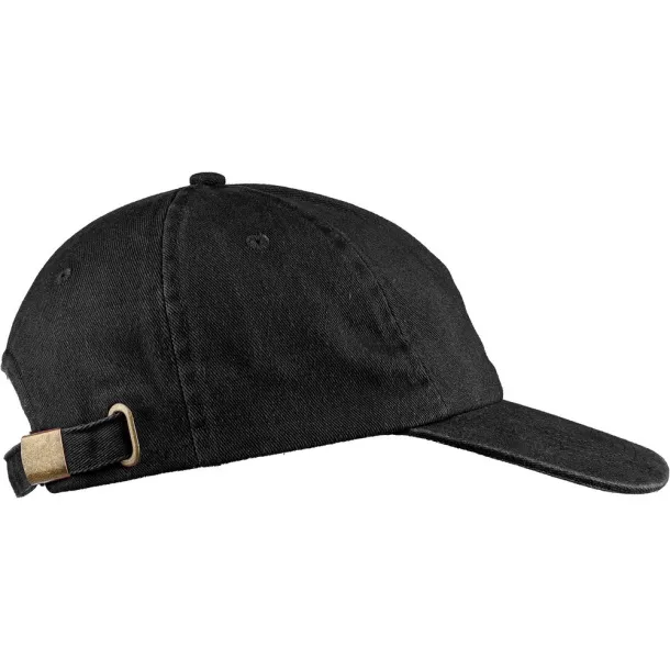  Cap made from cotton 240 gsm Crna