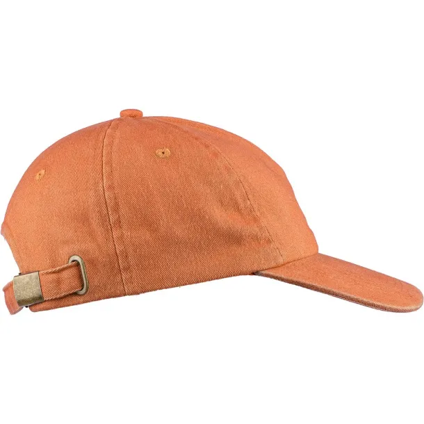  Cap made from cotton 240 gsm Narančasta
