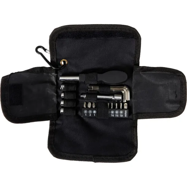  Tool set 20 el., screwdriver Crna