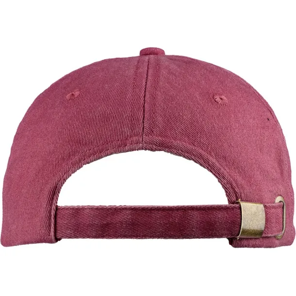  Cap made from cotton 240 gsm burgundy
