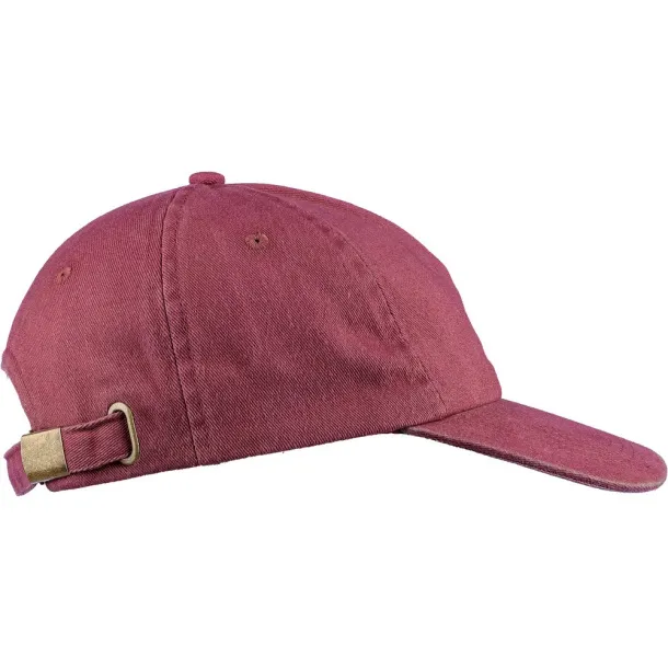 Cap made from cotton 240 gsm burgundy