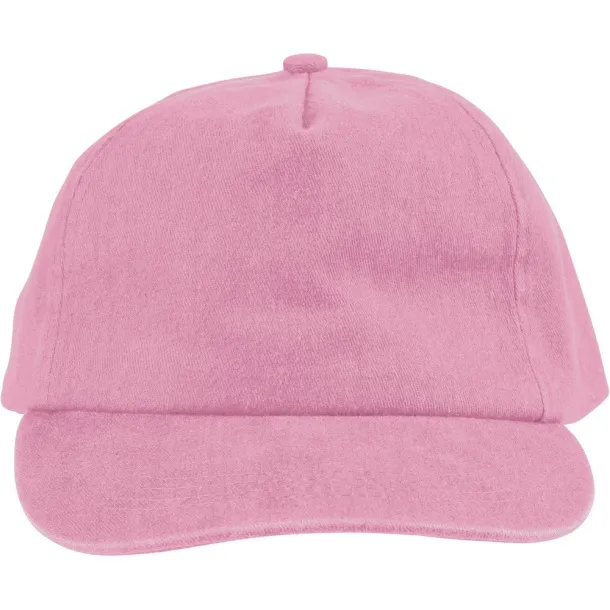  Cap made from cotton 240 gsm pink