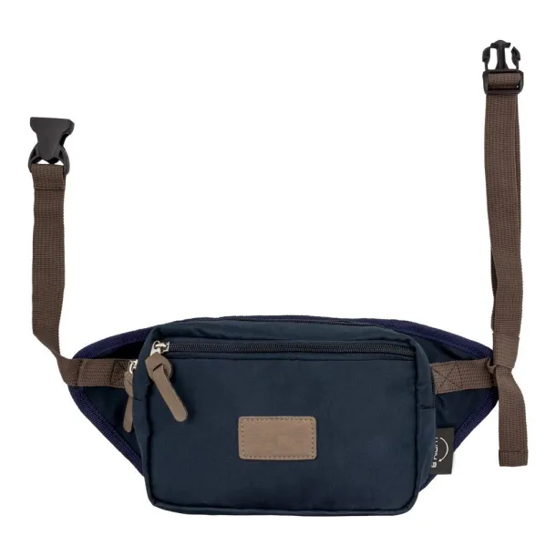 Roudeline RPET waist bag B'RIGHT navy blue