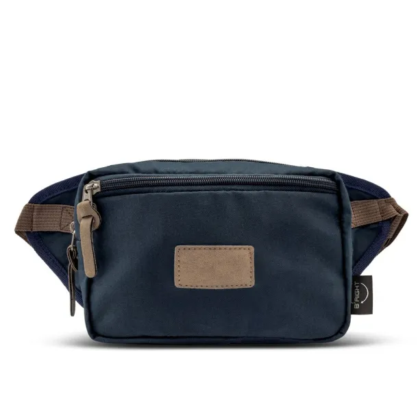 Roudeline RPET waist bag B'RIGHT navy blue