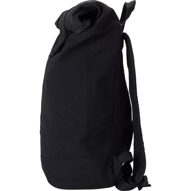  RPET rolltop ruksak Crna