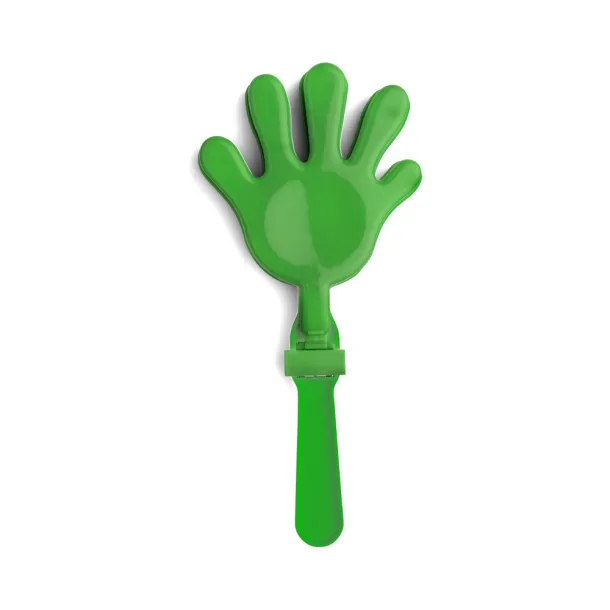  Hand clapper "hand" light green