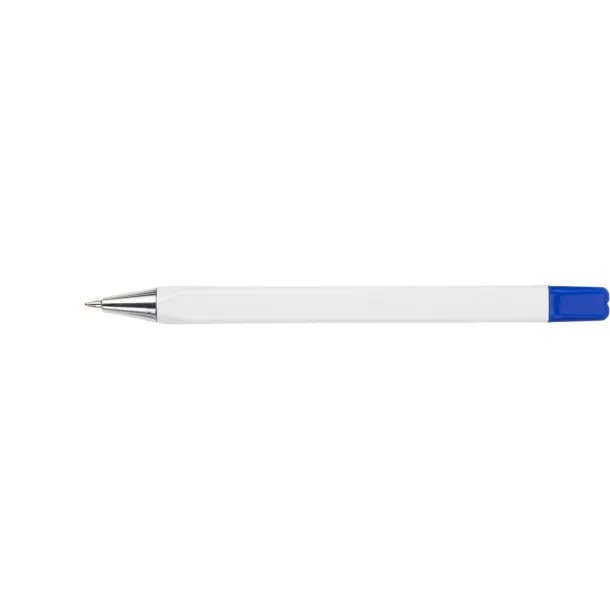  Writing set, pencil, highlighter and ball pens with caps that indicate ink colour Bijela