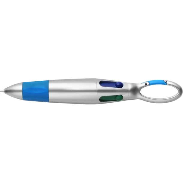 Ball pen with multicolour ink Plava