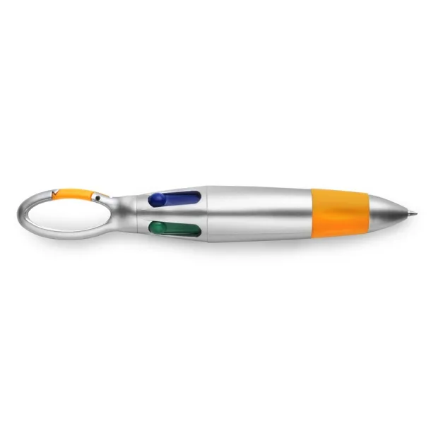  Ball pen with multicolour ink Narančasta