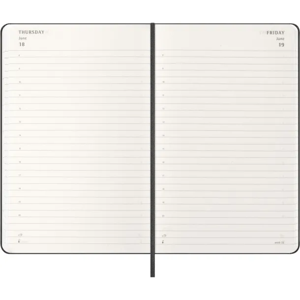  MOLESKINE dnevnik A5 Crna