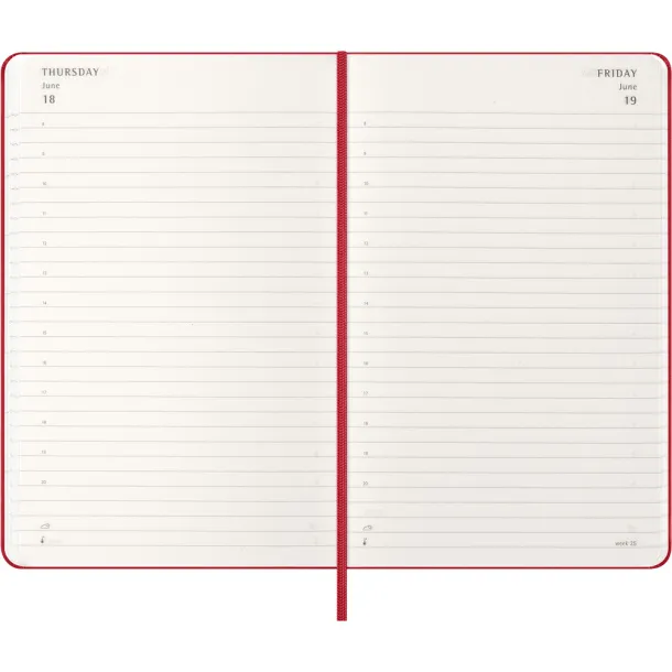  MOLESKINE dnevnik A5 Crvena