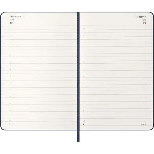  MOLESKINE dnevnik A5 dark blue