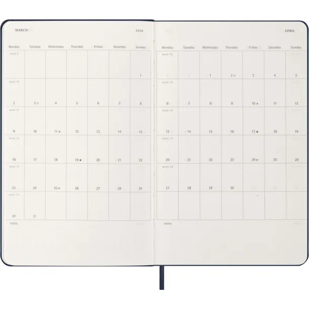  MOLESKINE diary A5 dark blue