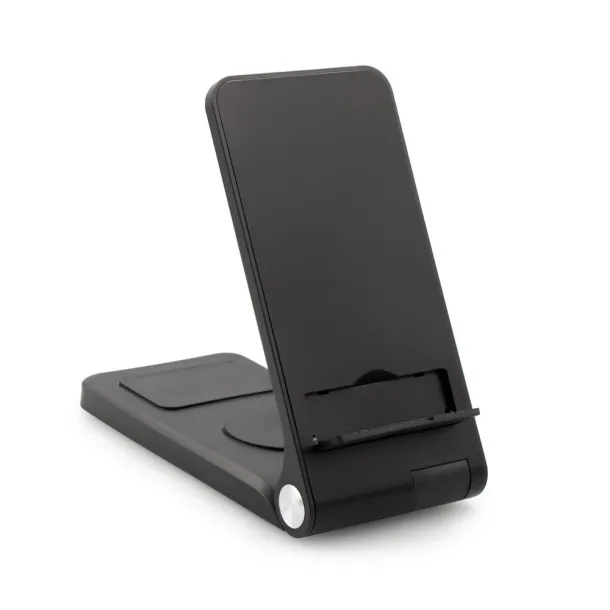 Zita Bežični punjač 15W Exclusive Collection, 3 u 1, držač za telefon. Crna