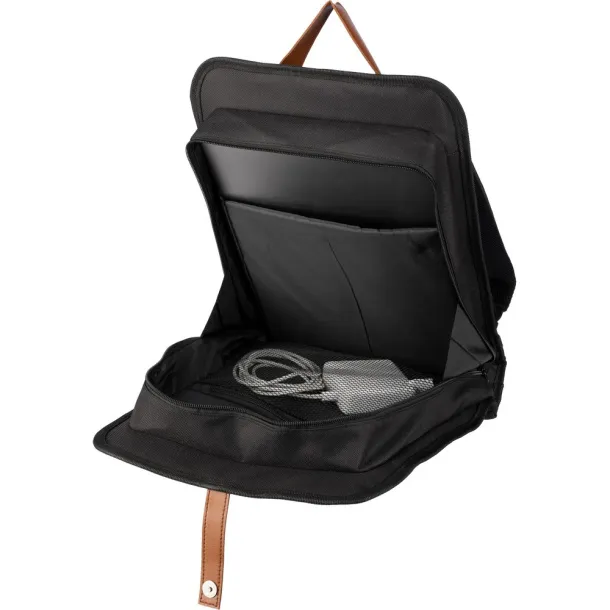  Laptop backpack 15" RPET Crna