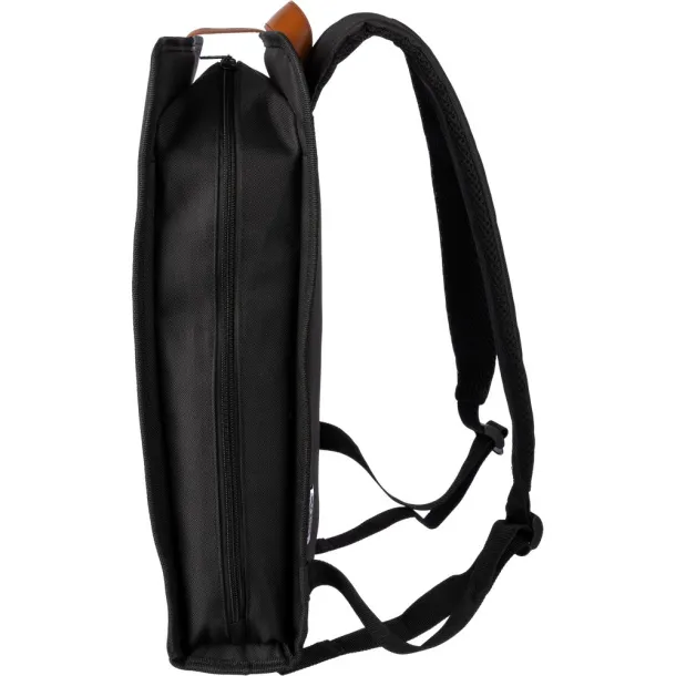  Laptop backpack 15" RPET Crna